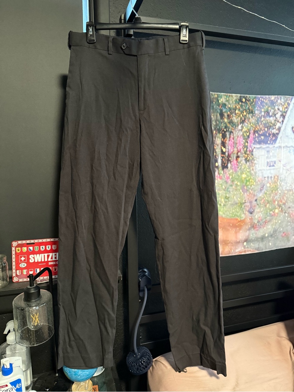 Men's Black Dress Pants